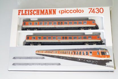 Spur N Fleischmann 7430 Triebwagenzug BR 614, gebraucht