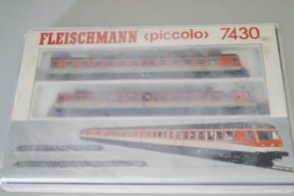Spur N Fleischmann 7430 Triebwagenzug BR 614, gebraucht – Bild 2