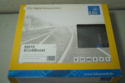 ESU H0: 50010 ECoSBooster 4A DCC/MOT/SX/mfx, top/ovp