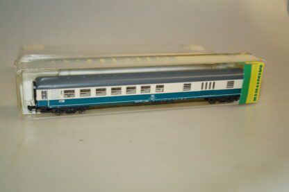 Spur N: Minitrix 13344 D-Zugwagen 2.Kl./Gep.Abt., top/ovp