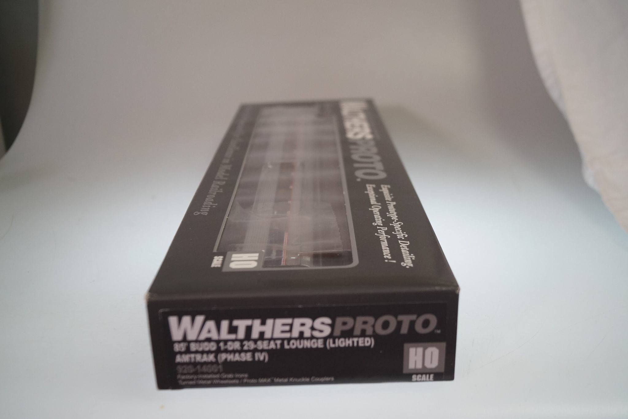 Voiture H0 Walthers Budd Bagages Lounge Amtrak 30062 Neuve Pour Train Miniature