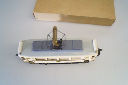 h0 Hamo Strassenbahn Triebwagen weiss-schwarz – Bild 4