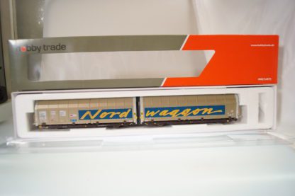 H0: Hobbytrade 35013 Schiebewandwagen Nordwaggon Typ 972, neuw./OVP
