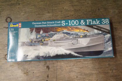 05002 Revell 1:72 Deutsches Schnellboot S-100 + Flak, neu/ovp