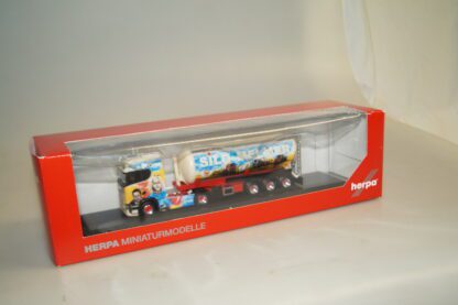 1:87 Herpa 121804 Scania Silo Sz 70 Jahre Melmer, top/ovp