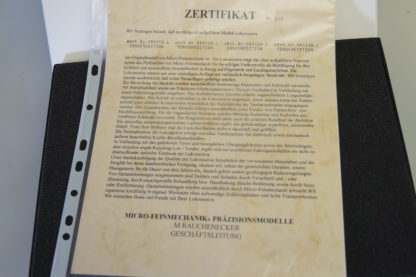 h0 Micro-Feinmechanik Rauchenecker Localbahn-Motorlok, neuw./ovp/Sonderedition – Bild 7