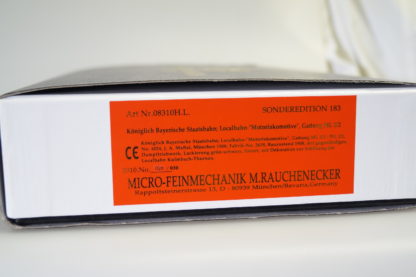 h0 Micro-Feinmechanik Rauchenecker Localbahn-Motorlok, neuw./ovp/Sonderedition – Bild 6