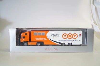 1:87  herpa Exclusiv MAN F2000 HD TNT Global , neuw./ovp