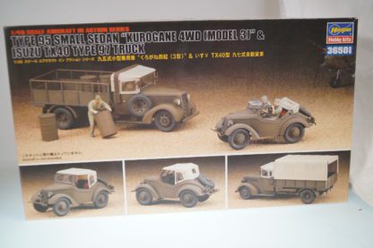 1:48 Hasegawa 36501 Type 95 Leicht Kfz Kurogane + Isuzu  Type 95 Truck, neu/ovp