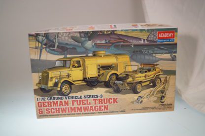 1:48 Academy 13401 German Fuel Truck + Schwimmwagen, neu/ovp