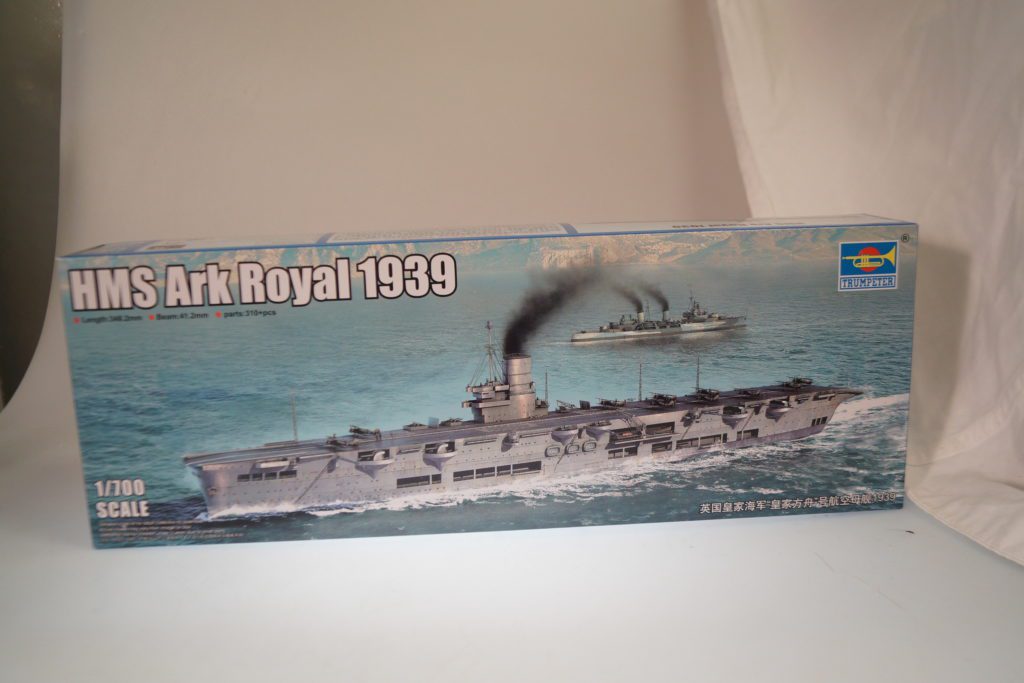 06713 Trumpeter 1700 Hms Ark Royal 1939 Neuovp Gearontologist