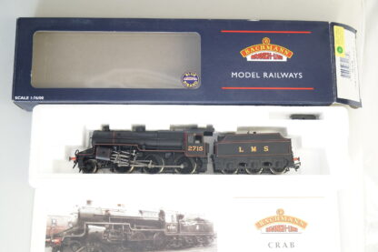 h0/OO Gauge Bachmann 32-178 Dampflok Crab 2715, top/ovp