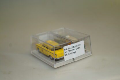 1:87 Brekina 2er Set Checker Cab 58944 Chicago/New York, neuw./ovp