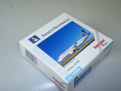 1:500 Herpa Wings 512817 Ansett Australia Airbus A320 VH-HYE, neuw./ovp