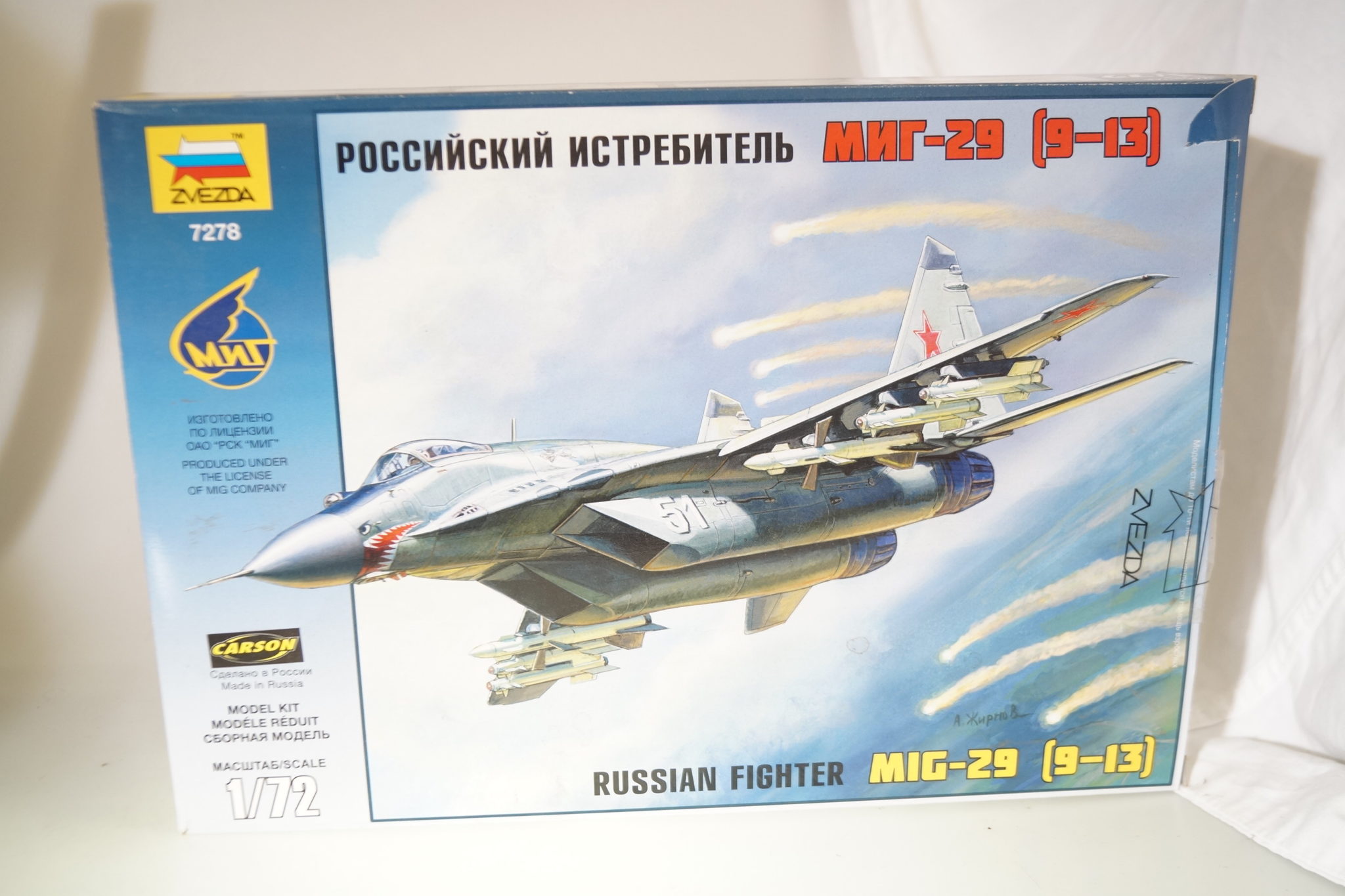 1/72 Zvezda 7278 MiG-29, neu/ovp - gearontologist