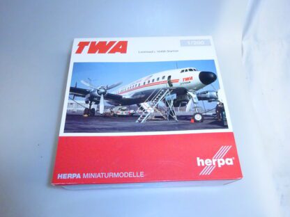 1:200 Herpa Wings 558372 Lockheed Starliner TWA, neuw./ovp