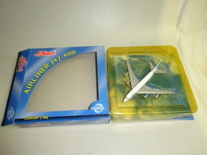 1:400 Schuco Junior 34000 Boeing 747-100 Alitalia, neuw./ovp