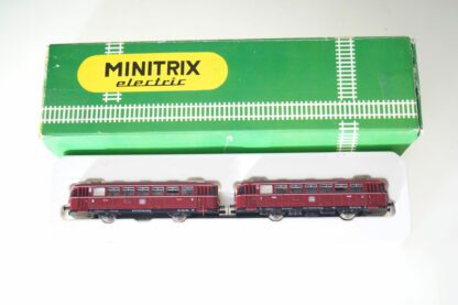 Spur N  Minitrix 2980 EMS Dieseltriebwagen + Beiwagen VT98.9 + VS98, top/ovp