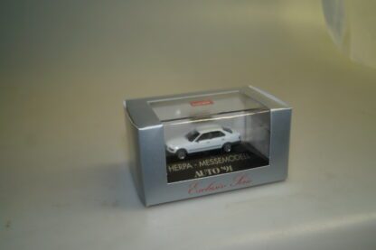 1:87  Herpa exclusiv BMW 3er weiß Messemodell Auto 91, neuw./ovp/lim.2000St.