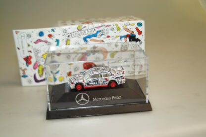 1:87 Herpa PC Box MB 190E AMG Kärcher/Dekra Lohr/Andora #78, neuw./ovp