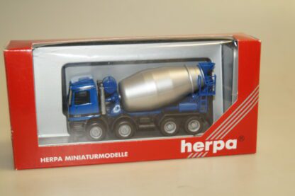 1:87 Herpa 145251 Betonmischer Actros blau, neu