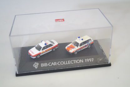 1:87 Herpa Somo-Box BIB-Car Collection 1997 Notarzt, neuw./ovp