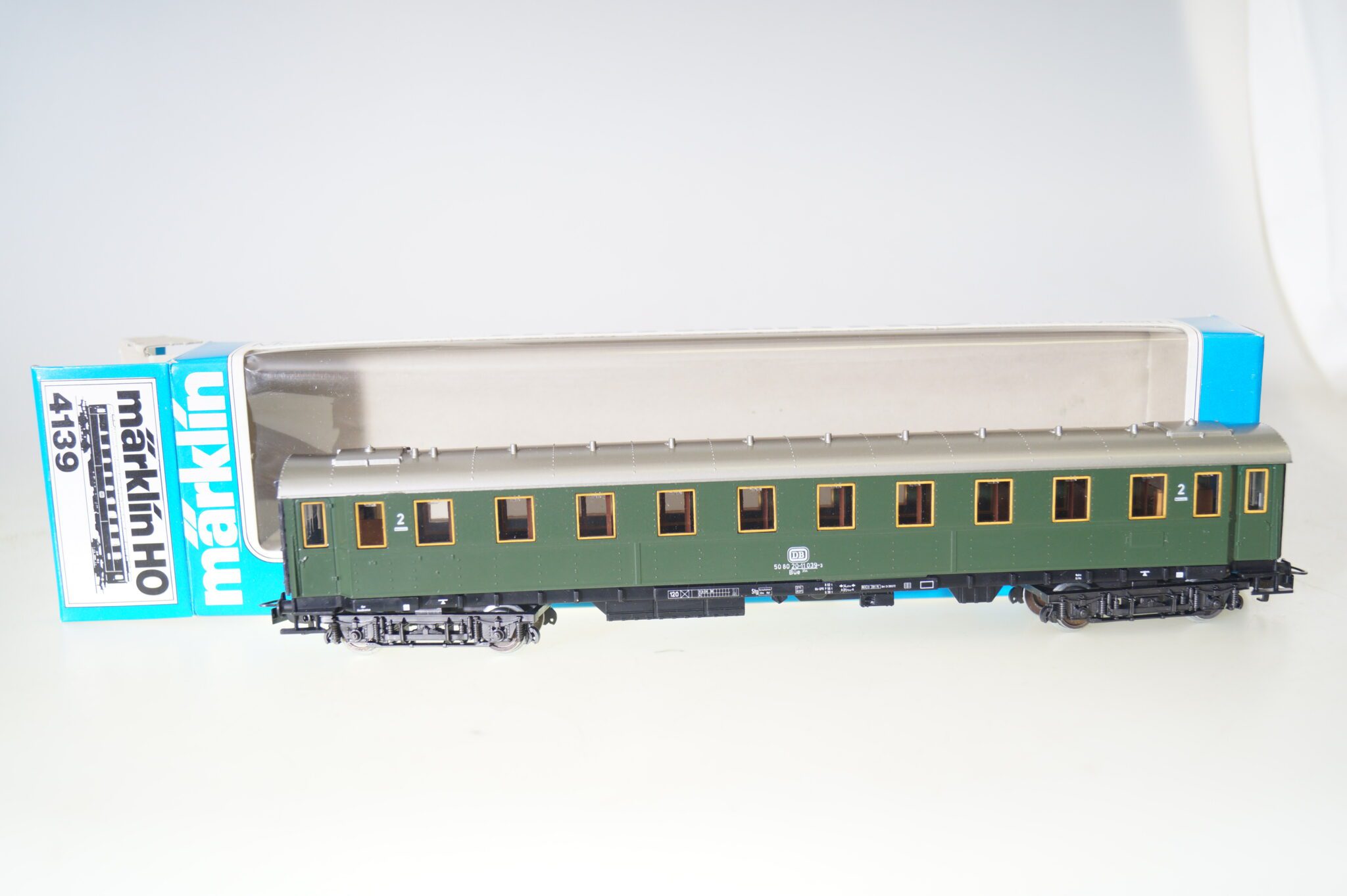 h0 Märklin 4139 Schnellzugwagen DB 2.Kl., top/ovp