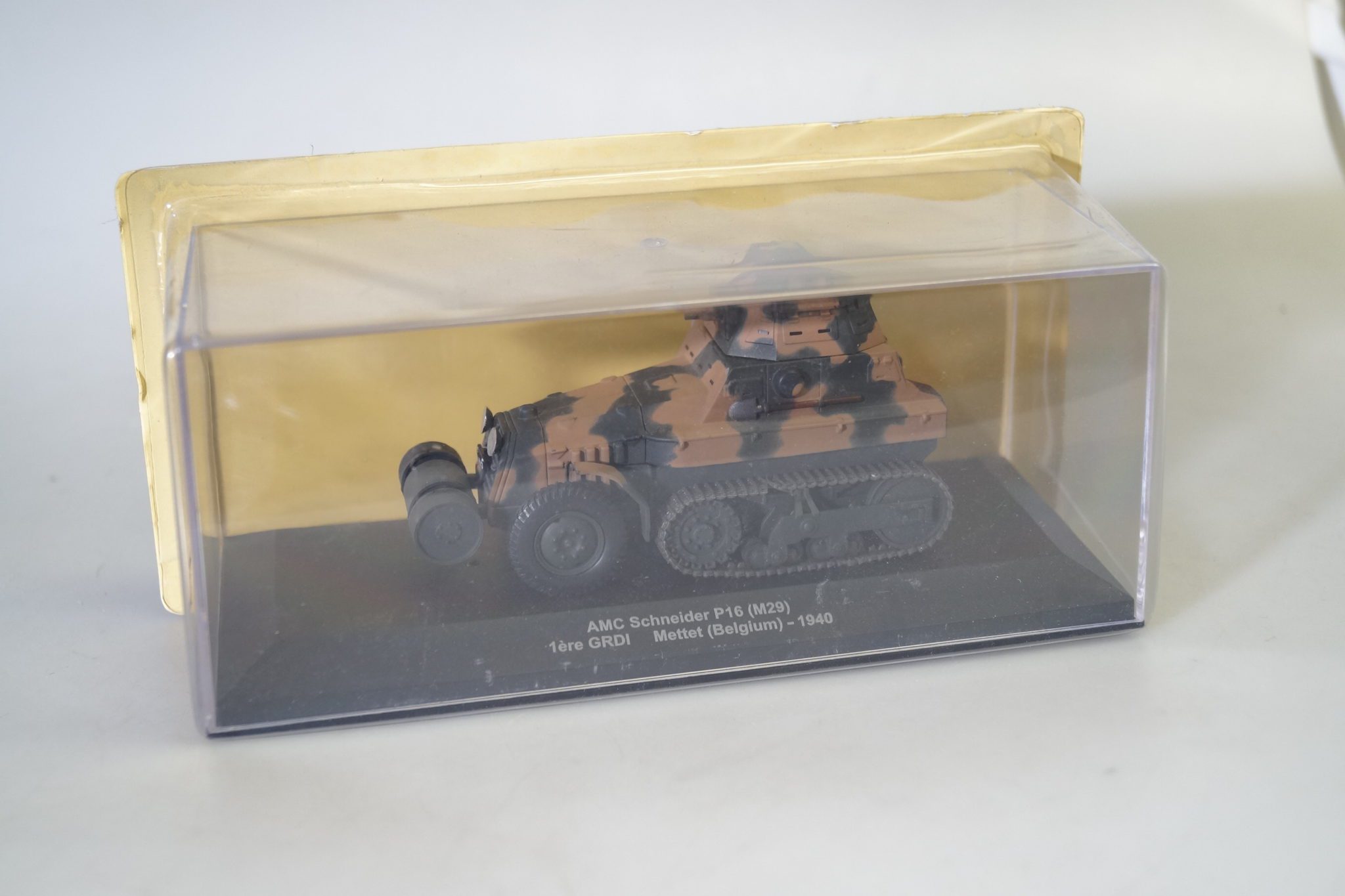 1:43 ALTAYA: "AMC Schneider P16 1ère GRDI Mettet 1940", NEU