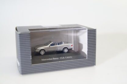 1:87 HERPA/MB B66005649 dealer edition: CLK CABRIO silber, neuw./ovp