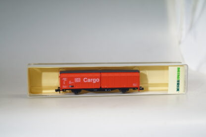 Spur N: Minitrix 13902 Schiebewandwagen DB Cargo, top/ovp