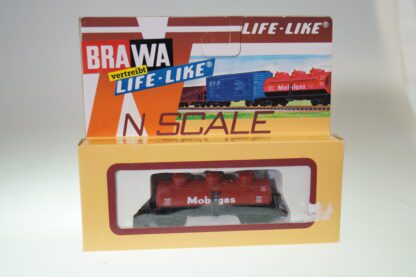 Spur N Brawa/Life-Like 1060 US-Kesselwagen Mobilgas, neuw./ovp