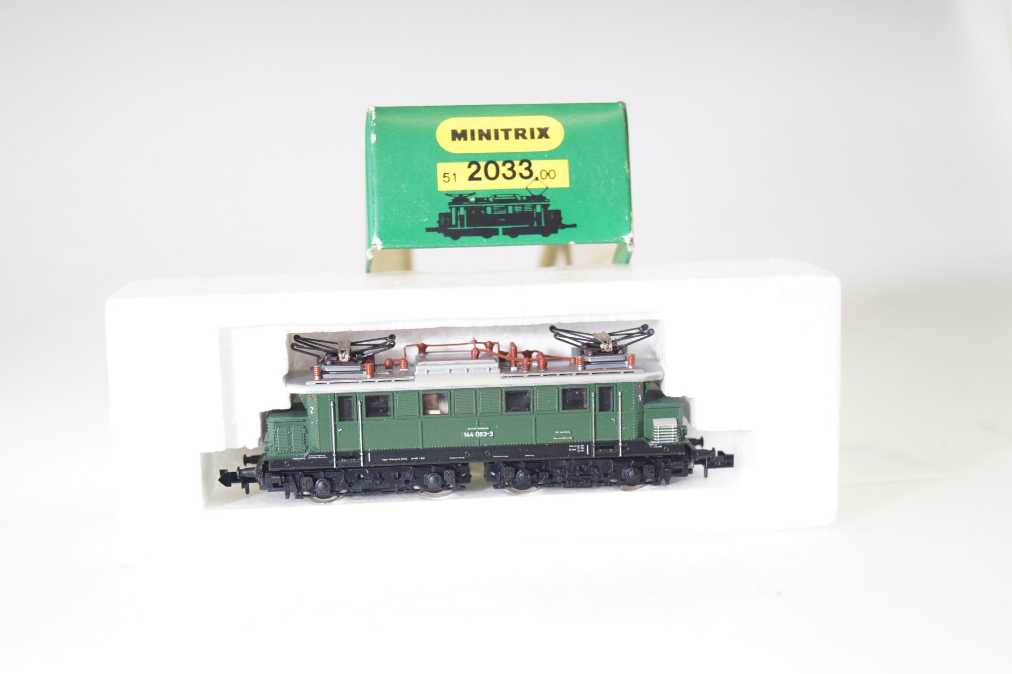 Minitrix N - 2945 - Locomotive électrique - E03 - DB