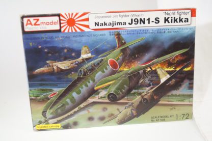 AZ7405 AZModel 1:72 Nakajima J9N1-S Kikka, neu/ovp