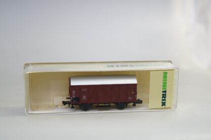 Spur N: Minitrix 13946 Ged.Güterwagen Gr 20, top/ovp