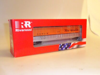 h0 Rivarossi HR6583A Box Car Denver & RGW, neu/ovp