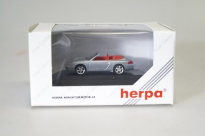 1:87 Herpa 101141 Porsche 996 Cabrio silber, neuw./ovp
