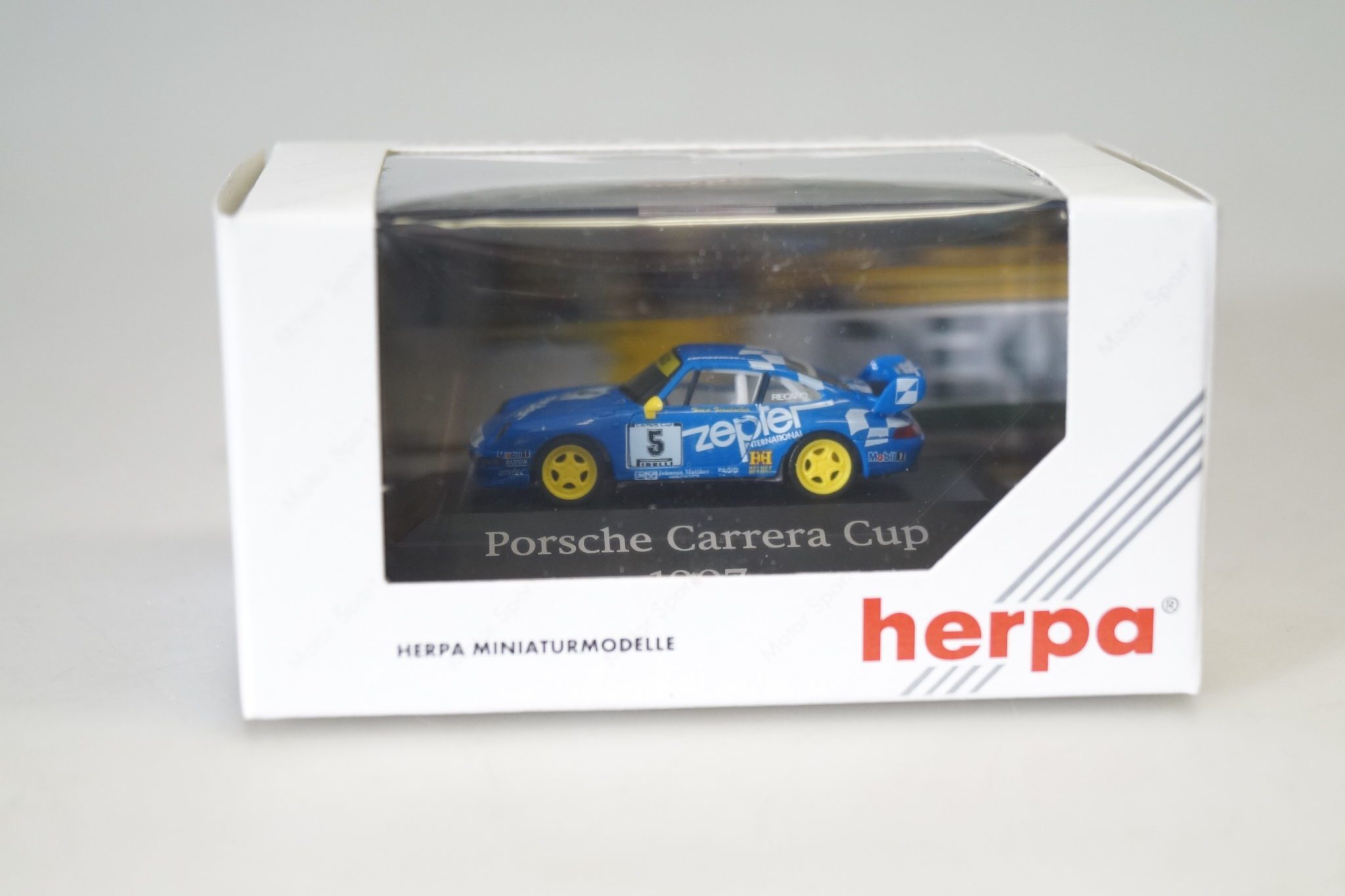 1:87 Herpa 037426 Porsche Carrera Cup 1997 H.Fornbacher, neuw./ovp