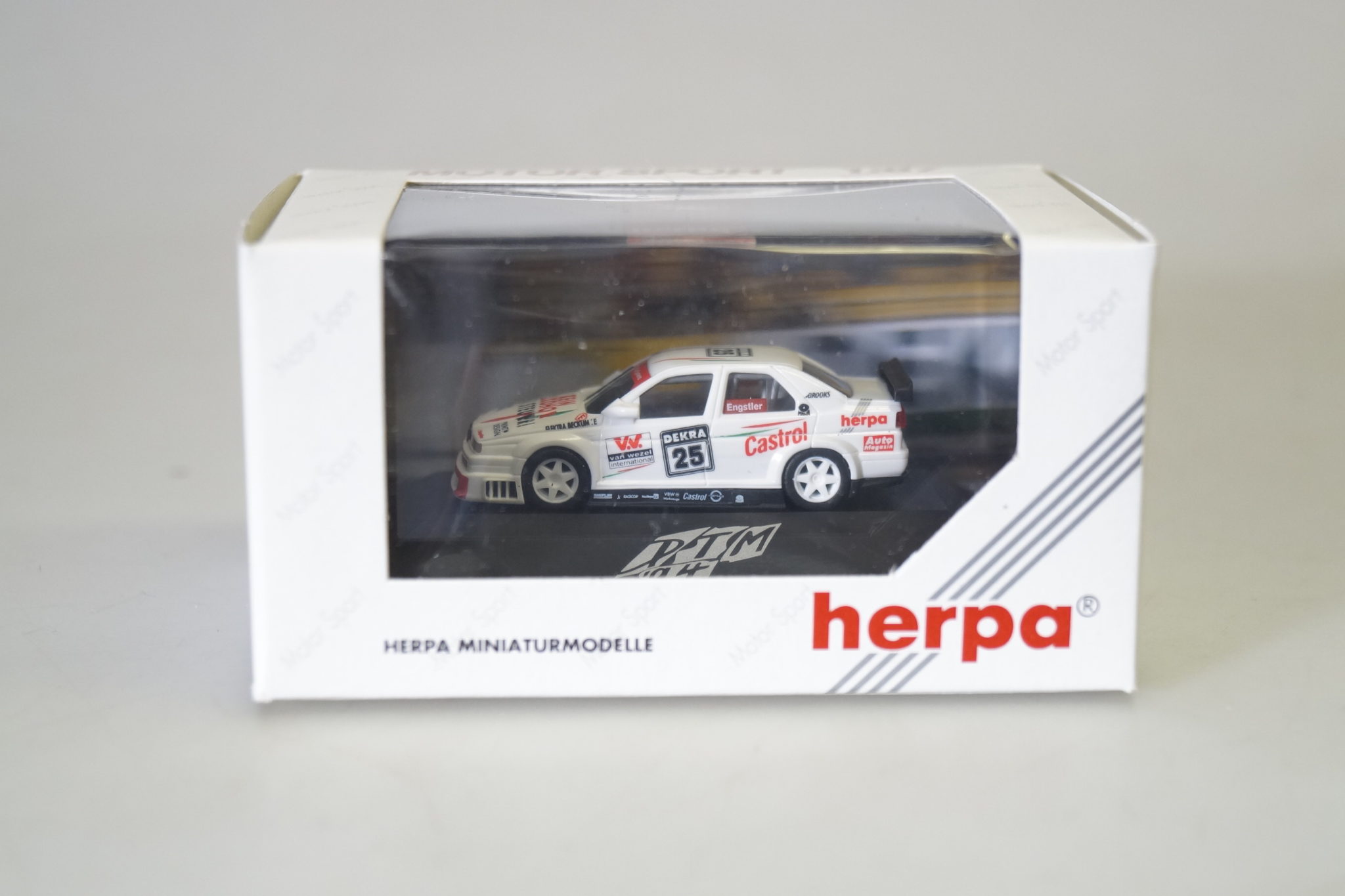 Herpa SPORT AUTOMOBILE Nº 036078 ALFA ROMEO 155 v6 ENGSTLER Herpa équipe dtm´94 gk26 