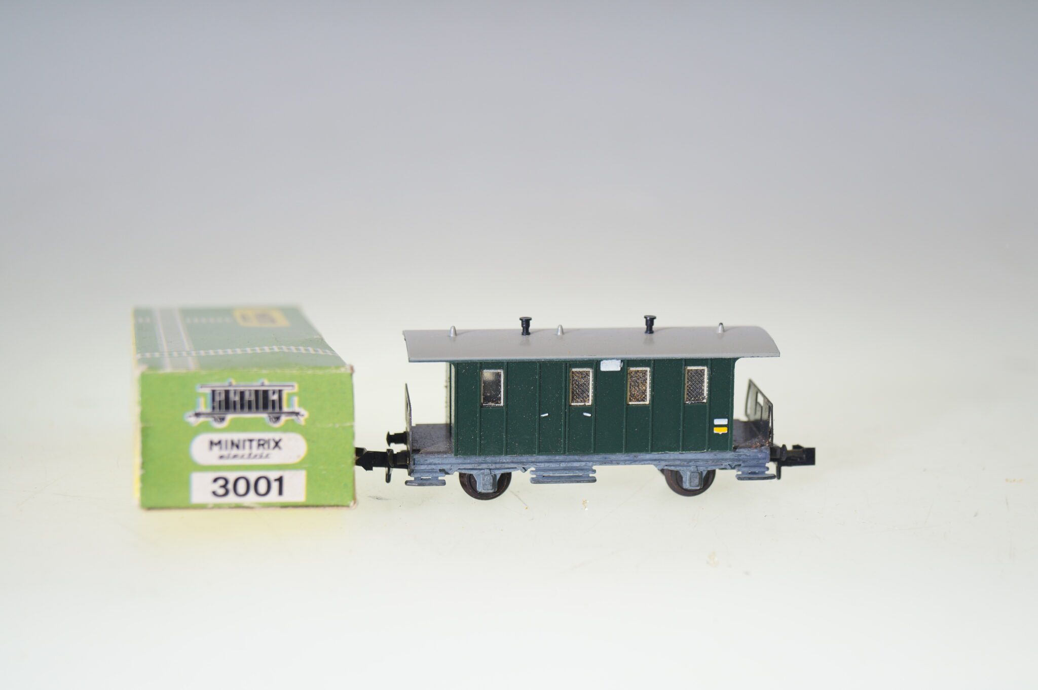 Spur N Minitrix 3001 Nebenbahn Packwagen Top Ovp Gearontologist