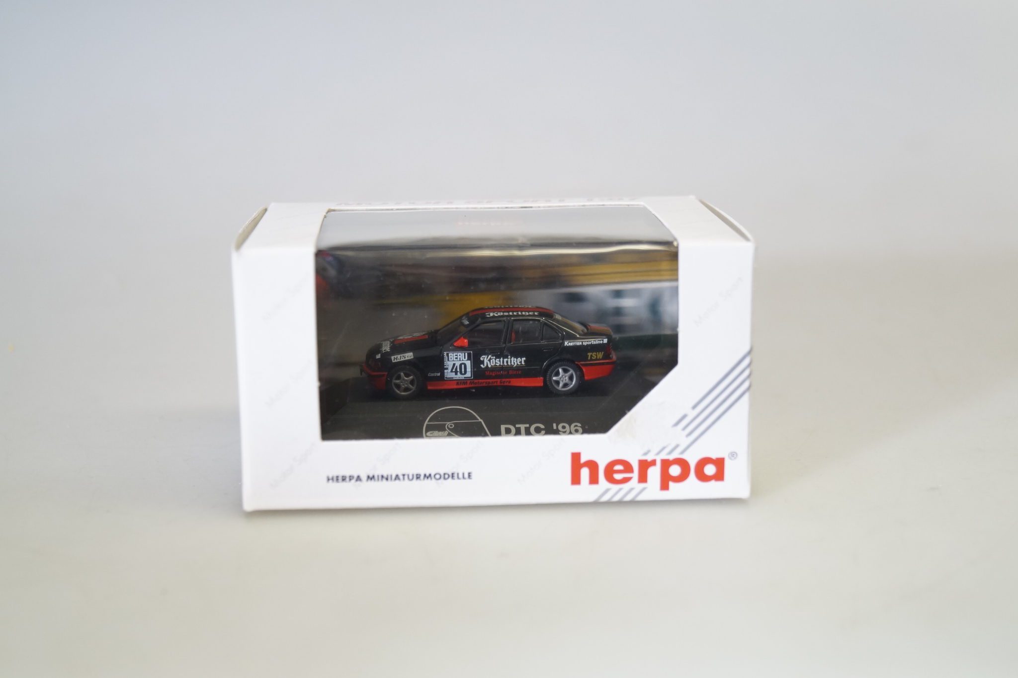 Herpa - BMW 320i DTC 1996 # 37 - 1:87 in 82266 Inning am Ammersee für