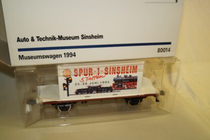 Spur 1: Märklin 80014 Museumswagen 1992 Sinsheim, neuw./ovp