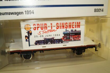 Spur 1: Märklin 80014 Museumswagen 1992 Sinsheim, neuw./ovp – Bild 2