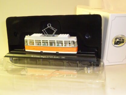 Atlas Standmodell 7519008 Strassenbahn TE 59 Reko-Wagen, neu