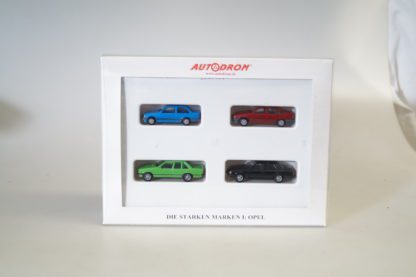 1:87 Herpa Somo-Box Autodrom Die Starken Marken: Opel, neuw./ovp