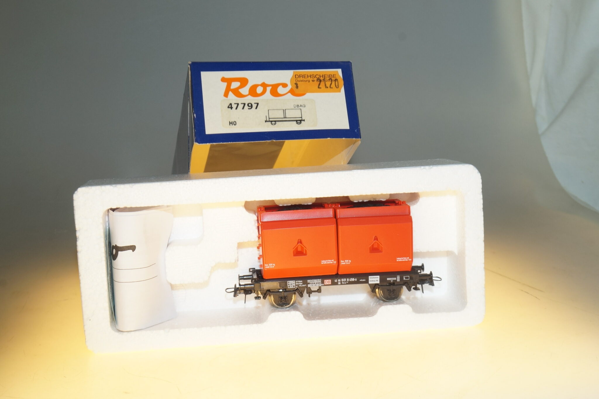 H0 Roco 47797 Kübelwagen DB, neuw./ovp