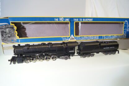 h0 AHM/Rivarossi 5099 US-Dampflok 2-10-2 Santa Fe B&O, top/ovp/aber...