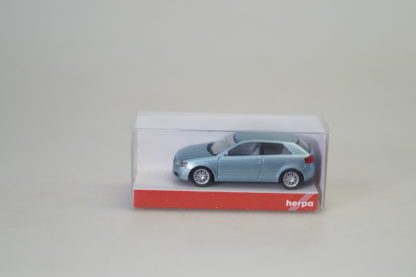 1:87 Herpa 033374 Audi A3 hellblau-met. facelift, neuw./ovp