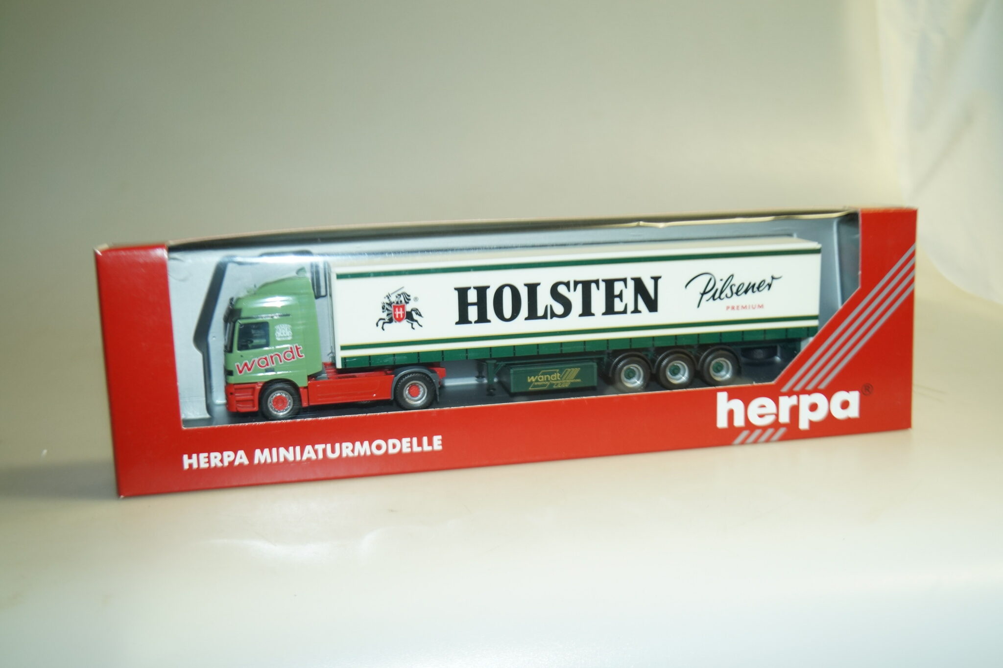 1:87 Herpa 146708 MB Actros Sz Wandt/Holsten, neuw./ovp