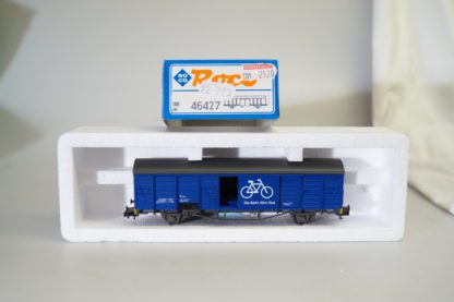 H0 ROCO 46427 Güterwagen Die Bahn Fährt Rad, top/OVP