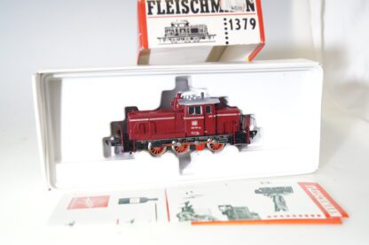 H0: Fleischmann 1379 Diesellok V60 1199, top/ovp